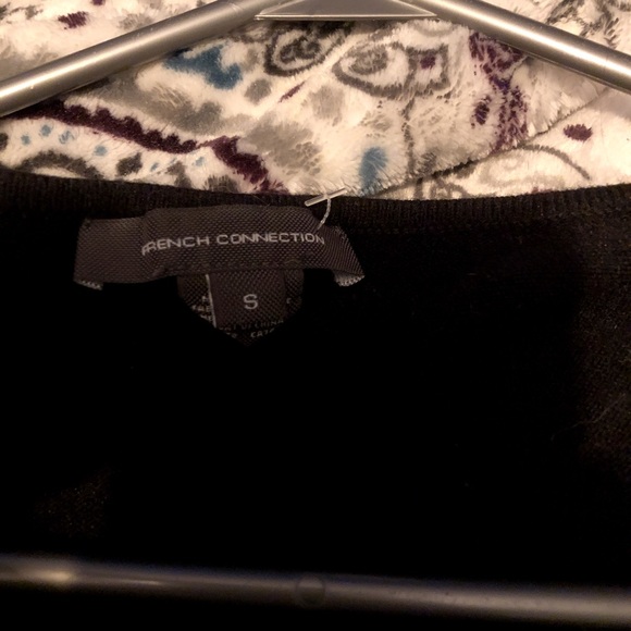 Super soft elegant French connection black sweater dress - Picture 3 of 3